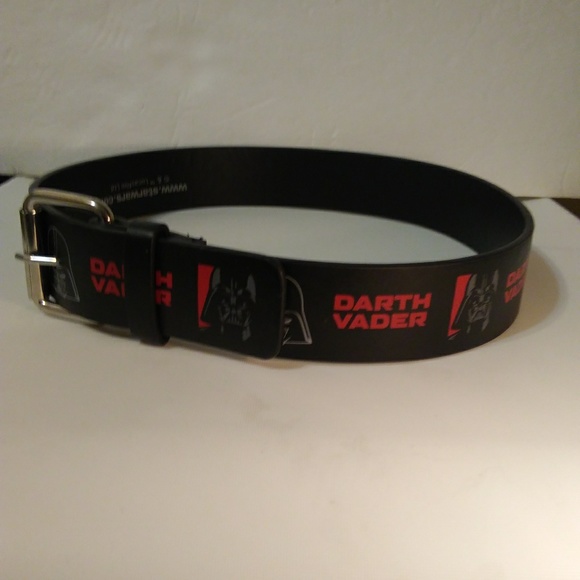 Kids Darth Vader Black Belt - Picture 2 of 5
